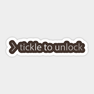 UNLOCK Sticker